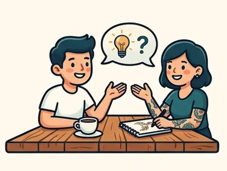 Consultation: sharing your tattoo idea with the artist
